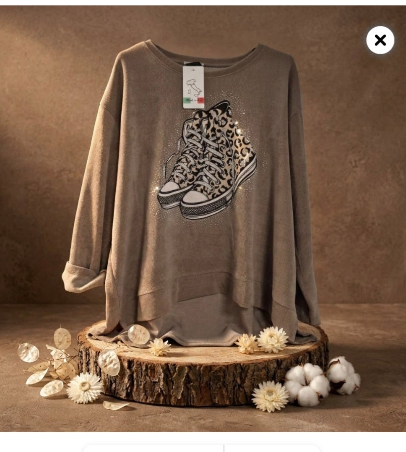 A Chenille Sweat shirt