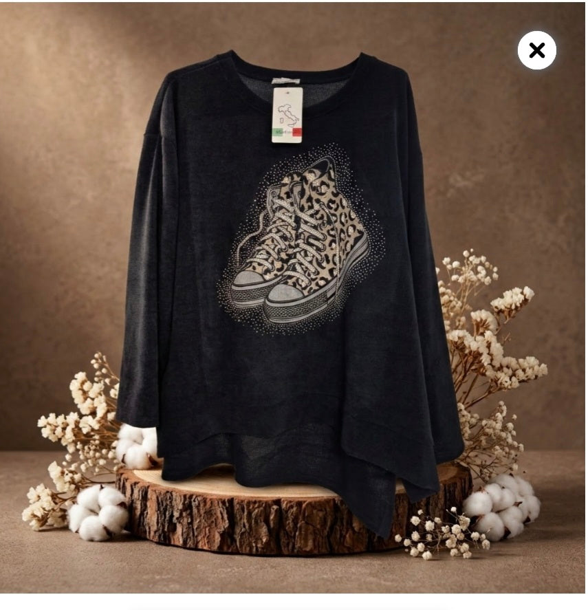 A Chenille Sweat shirt
