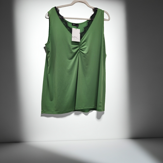 Lace trim cami 2XL