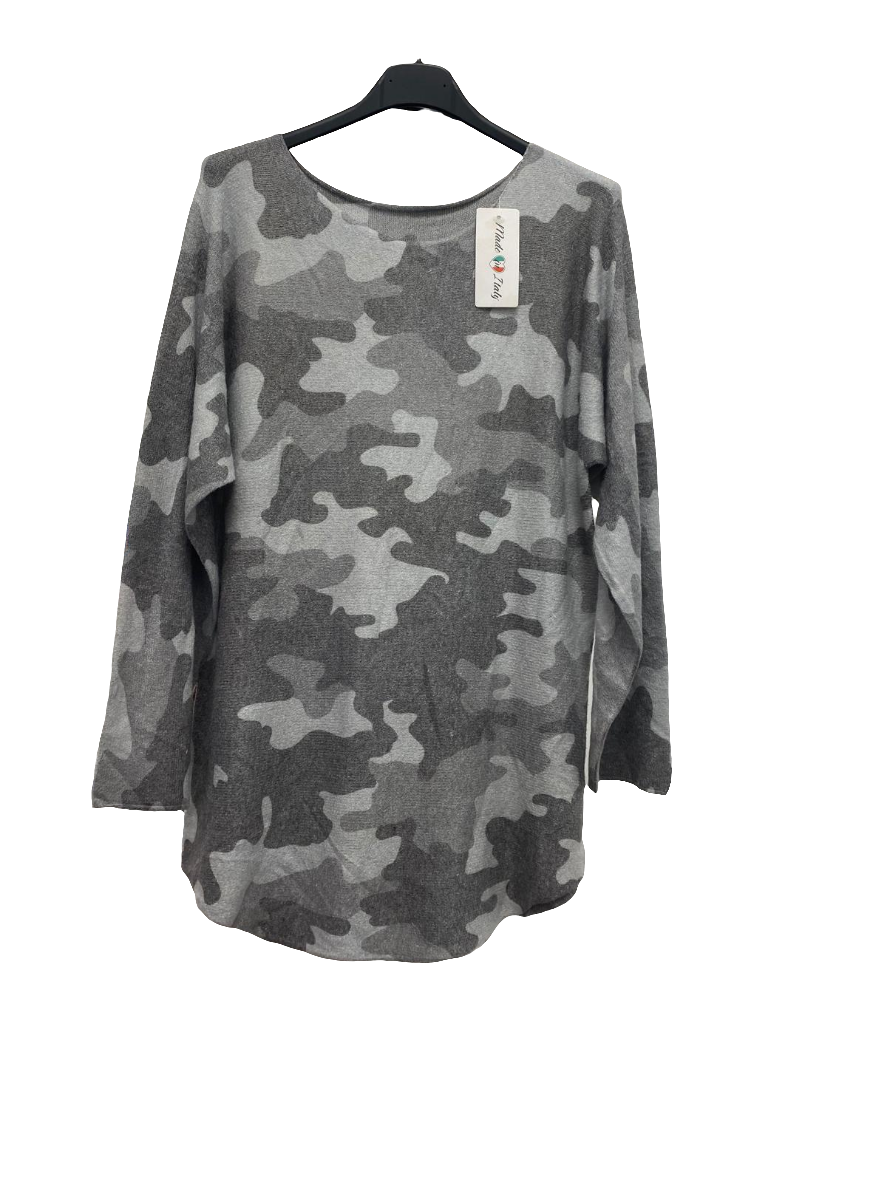 Camo knitwear fits 12-16