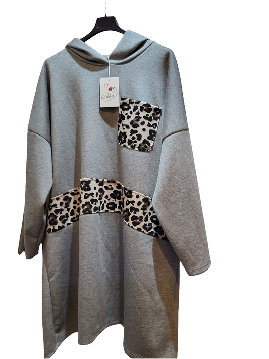 Tunic Hoodie  fits 14-24