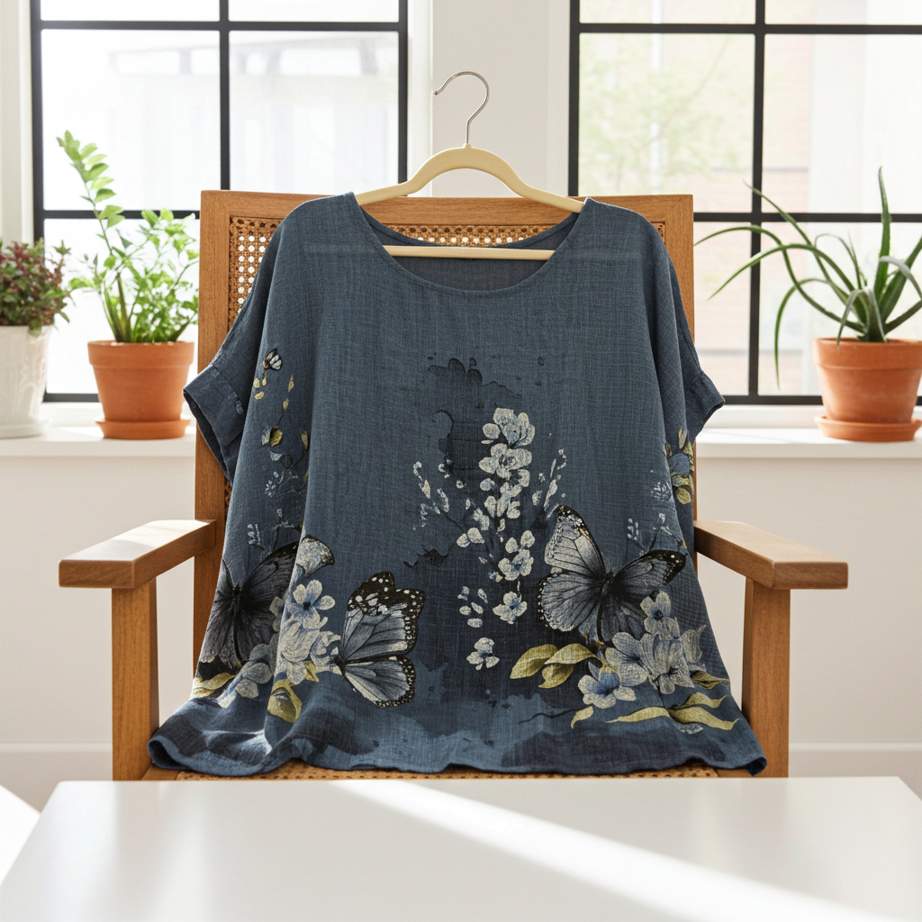 A Print Top Fits 14-20