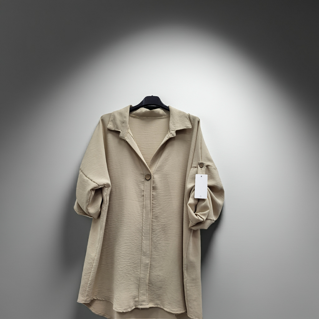Open collar shirt .Fits 12-18