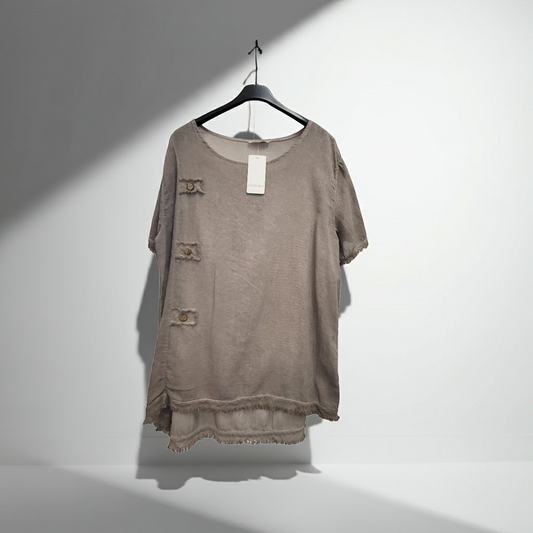 Linen Top fits 12-18