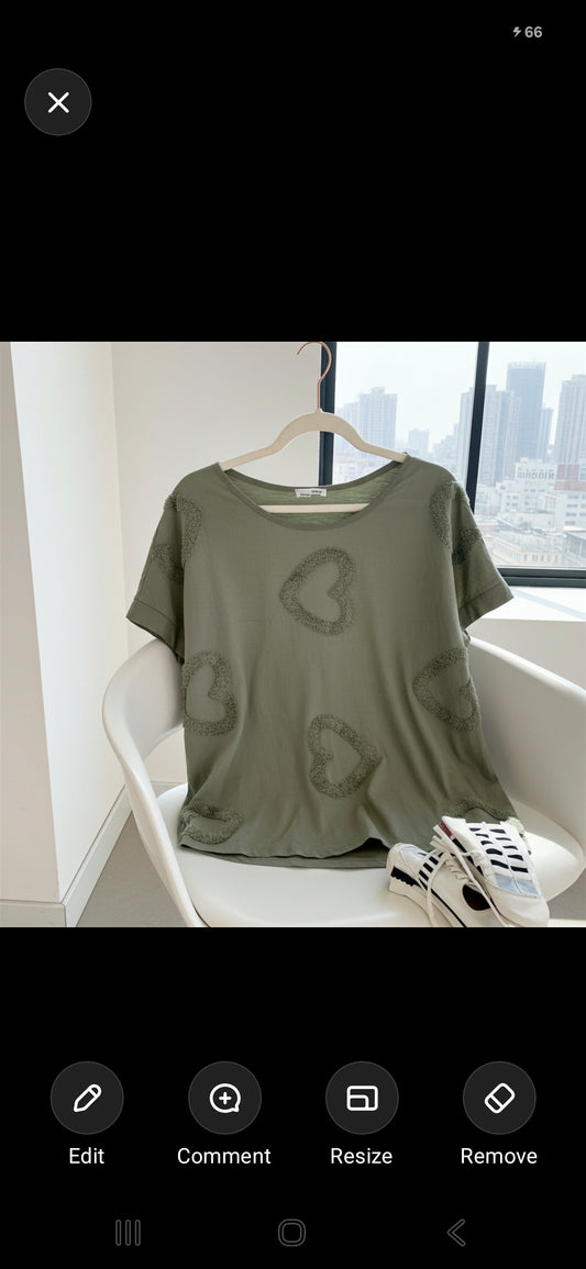 A cotton Top Fits 10-16