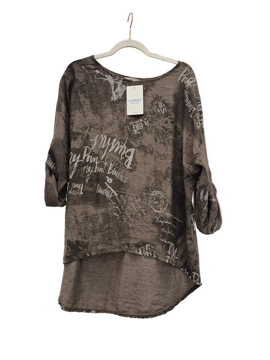 A Print Top Fits 10-16