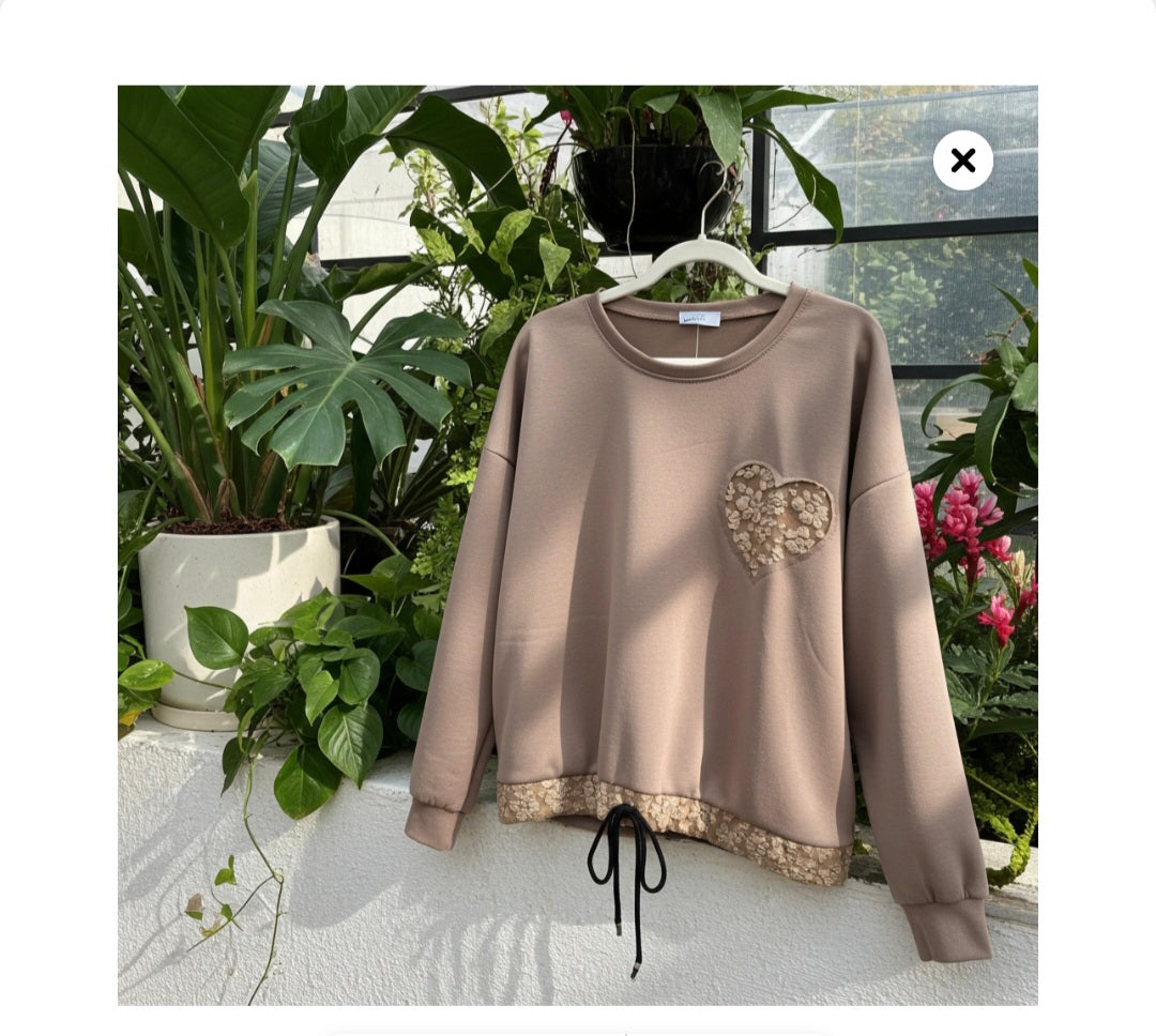 A Heart Top Fits 12-20