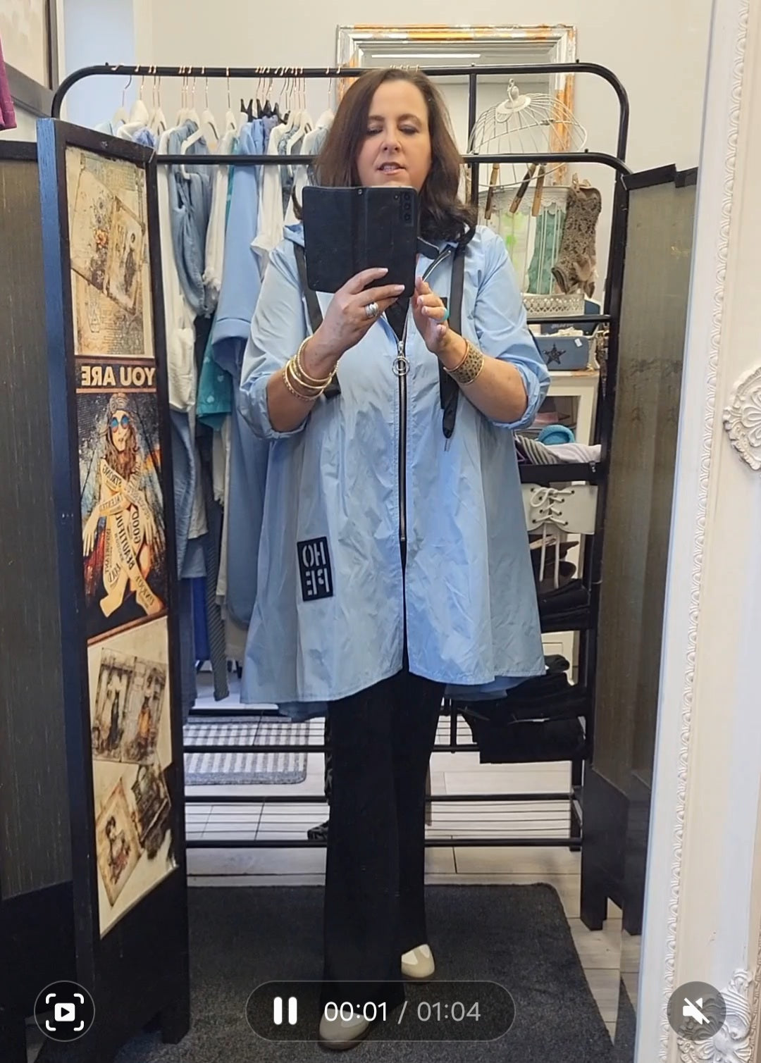 A Trendy Raincoat (HOPE)Fits 14-22