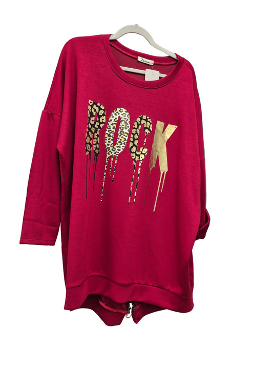 A funky sweatshirt Fits 14-20