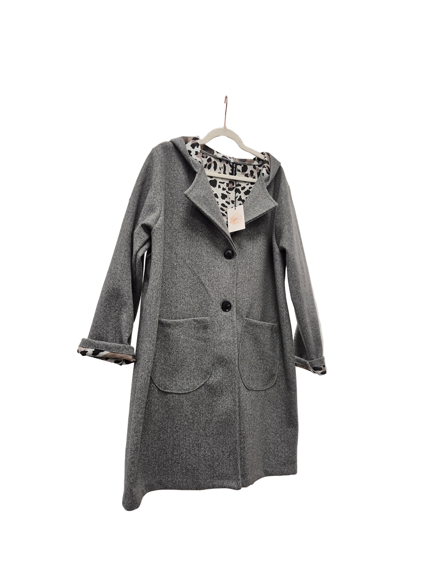 A Coat with Hood Fits 12-20