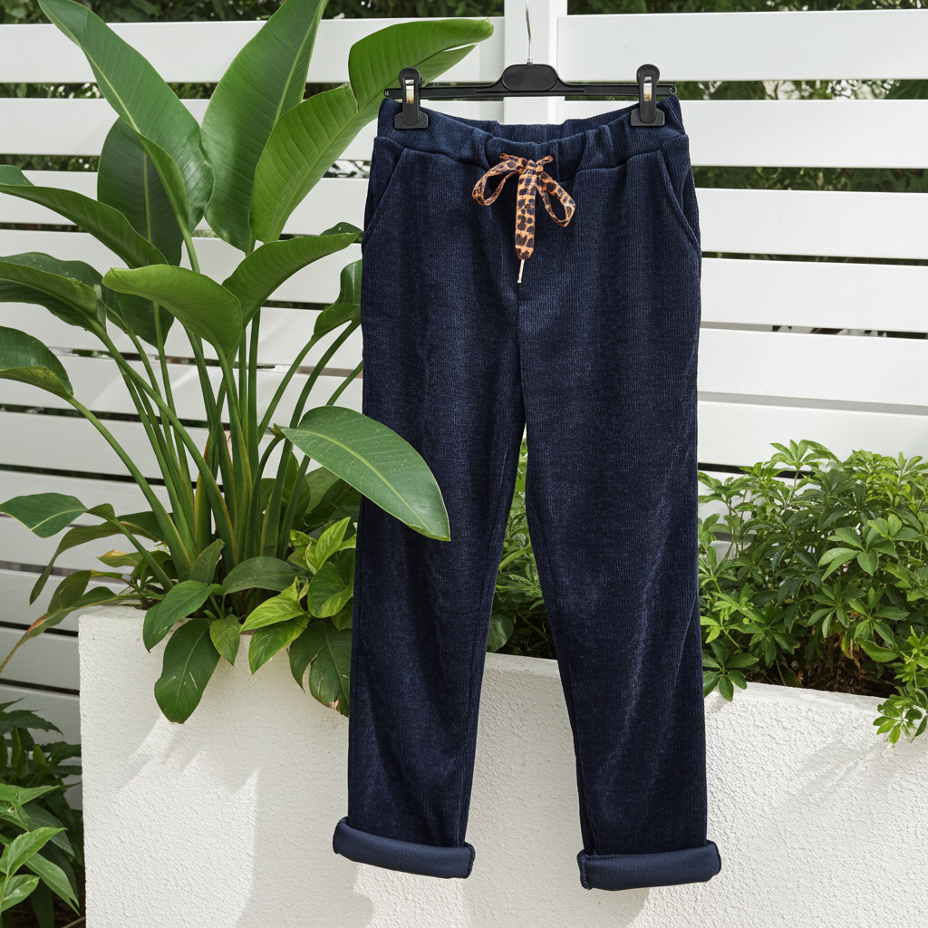 A Chenille Jogger Fits 12-16