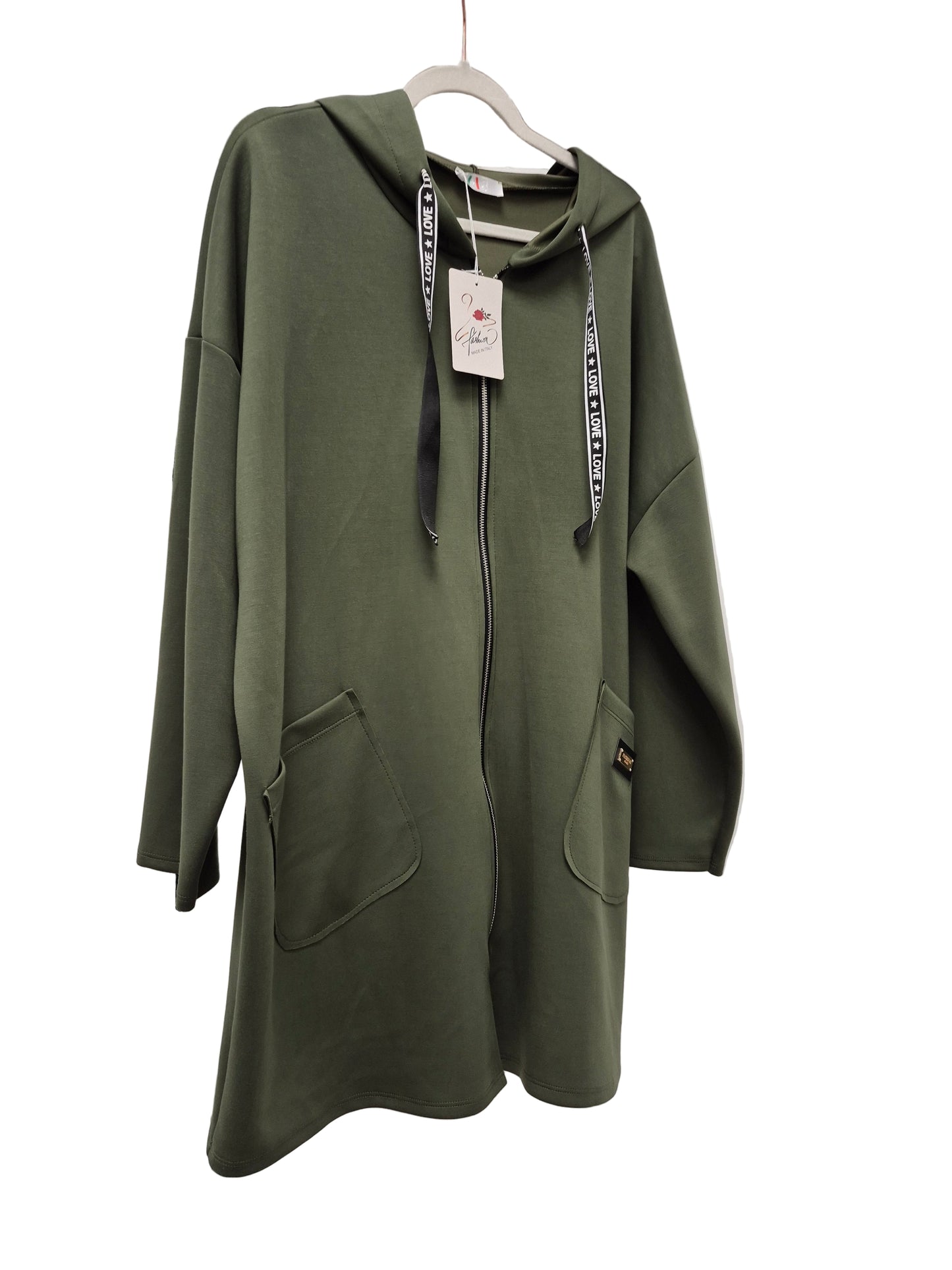 A Scuba coat with hood Fits 14-20