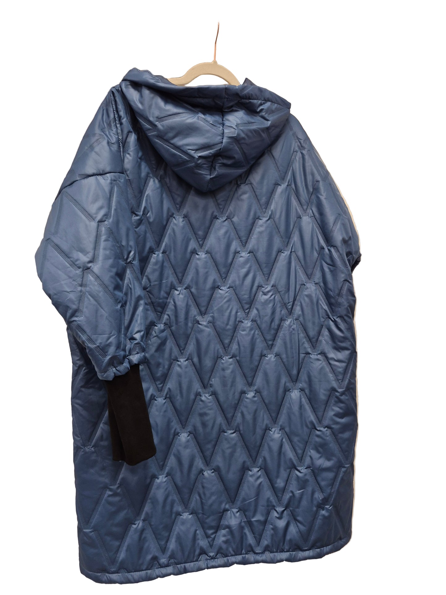 A quilted coat with hood Fits 12-20